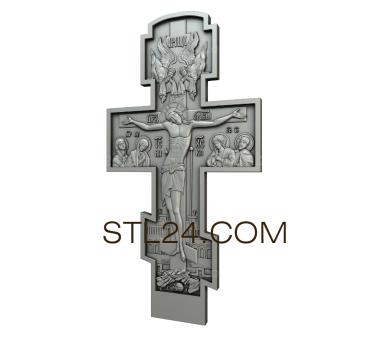 Кресты и распятия (KRS_0144) 3D модель для ЧПУ станка